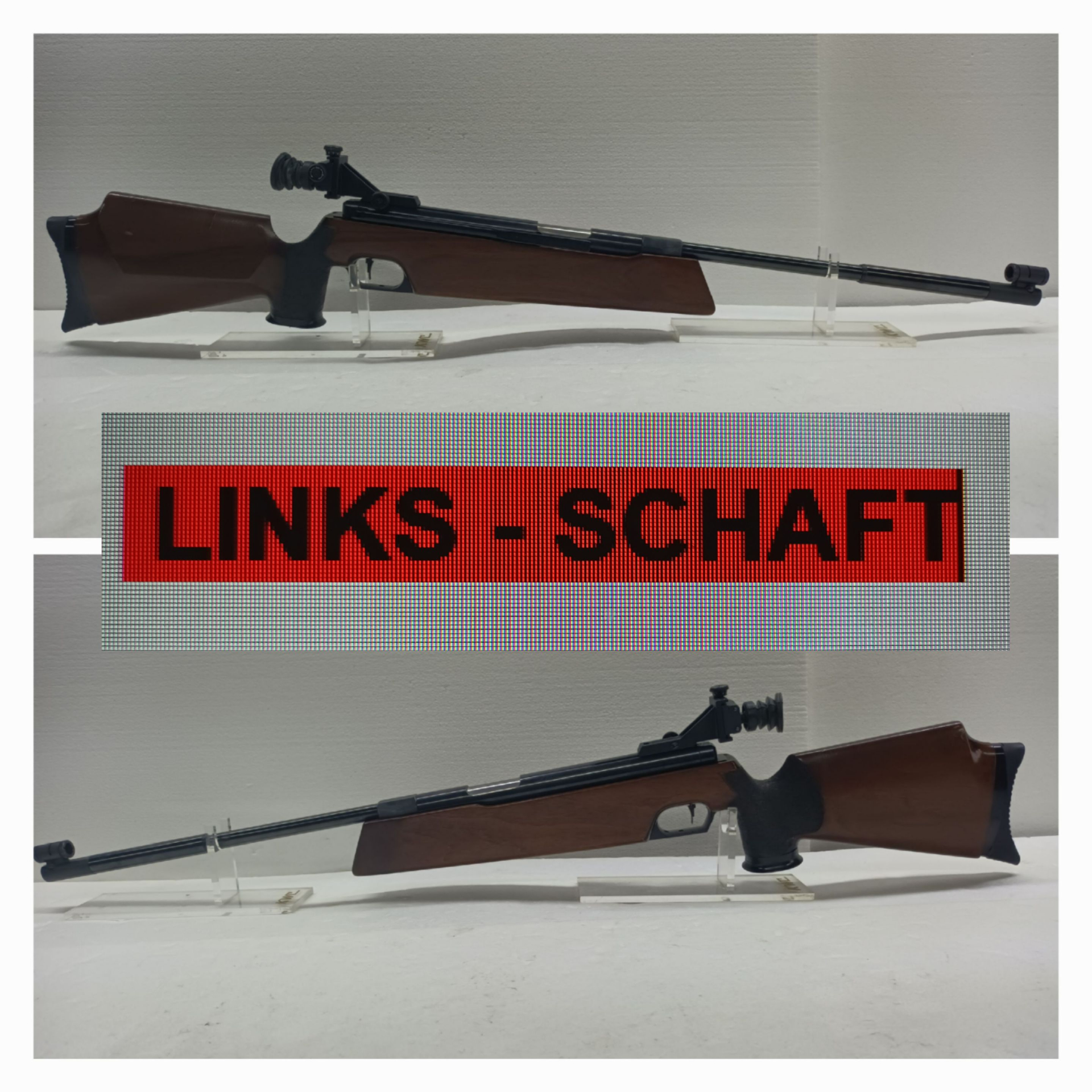 Feinwerkbau 300S ___ MATCH LUFTGEWEHR ___ TOLLER ZUSTAND ___ SCHAFT : LINKS – Bild 1