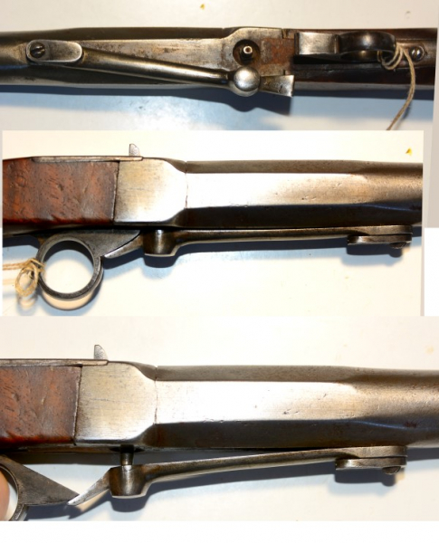 ungewöhnliche Unterhammer-Pistole, Perkussion – imagen 2