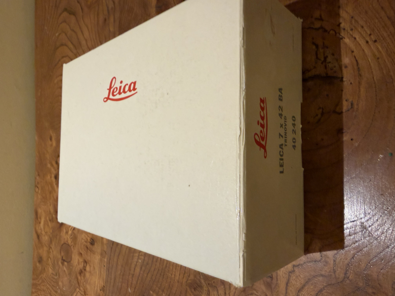 Leica Trinovid 7x42 BA Feldstecher, Fernglas, Originalverpackung,seltenes Leder-Gürtelholster,Geovid – billede 6