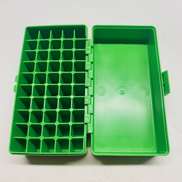 Neue Munitionsbox für .222/.223 Rem 6mm PPC aus hochwertigem Kunststoff für 50 Patronen – Bild 2