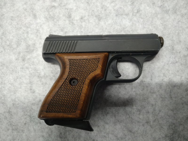 Rhöner Mod. 15, Cal. 8mm PTB 83/2 mit Holzgriffen LS – image 2