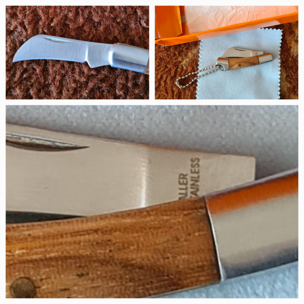 HALLER Germany - traditionelles Taschenmesser "kleines Messer - Schlüsselanhänger" - TOP & NEU – Bild 3