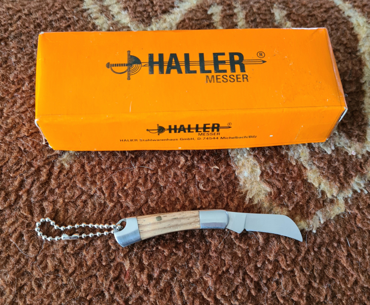 HALLER Germany - traditionelles Taschenmesser "kleines Messer - Schlüsselanhänger" - TOP & NEU – Bild 2