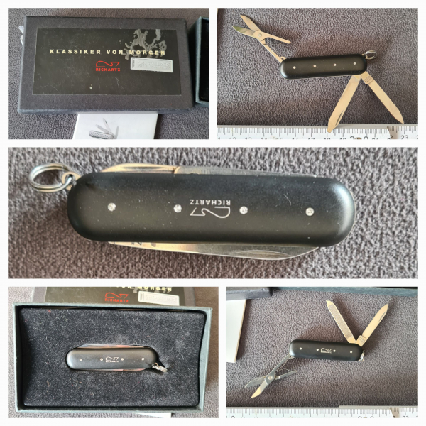 RICHARTZ Solingen - Taschenmesser Mod. Crystallized TM Swarovski - Klassiker für Damen - mit Box NEU – stampa 3