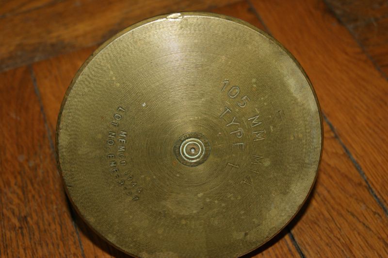 Aschenbecher aus 105mm M14 Granate 1944 – Bild 2