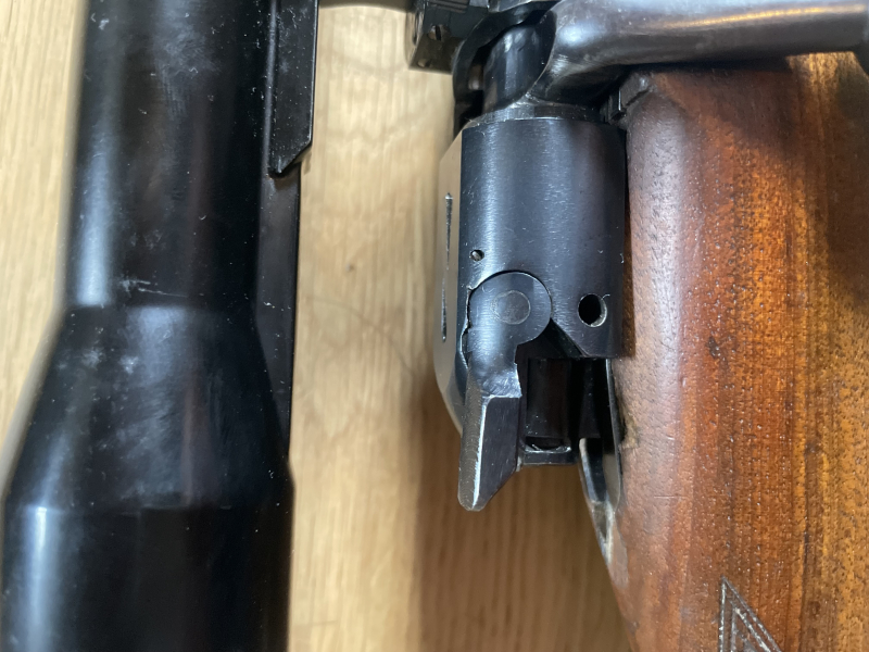 Mauser 98 mit seitlicher Sicherung u. ZF Zeiss 8x56 – Bild 2