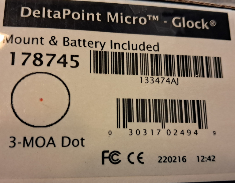 Leupold DeltaPoint Glock mit Leuchtkorn Novak's! – Bild 5