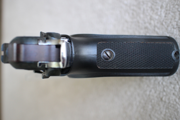 Browning Mod. GP DA 8 cal. 8 mm Knall PTB 389 Chrom/Schwarz – Bild 6