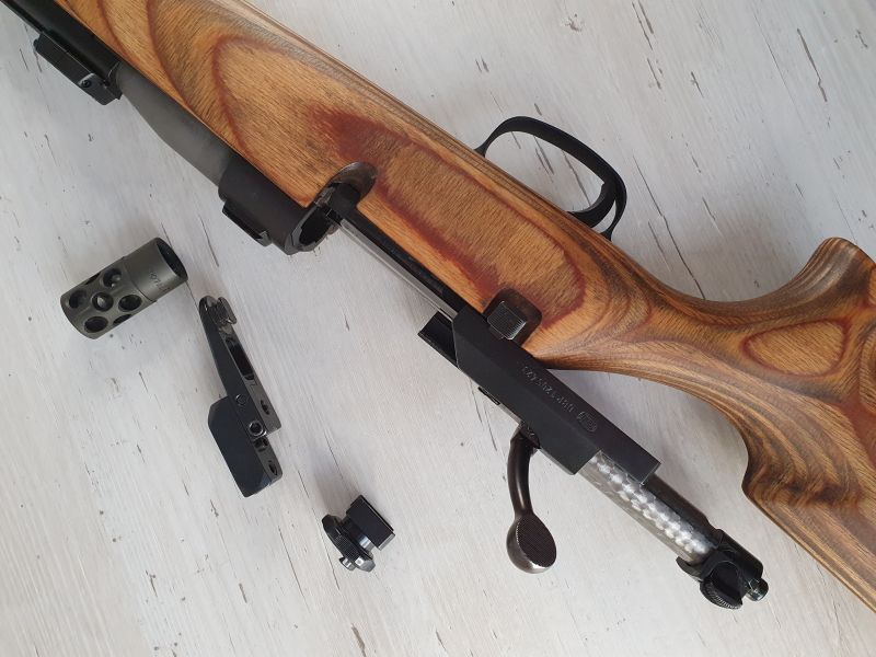 Seltene Mauser 66 S Magnum .300 Win. Mag, Custom Bixn Andy Atzl – billede 2
