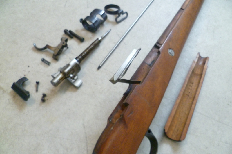 Ersatzteile und Schaft Mauser Modelo 1909 Peru – Bild 6