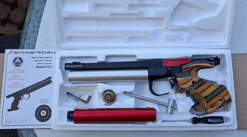 Feinwerkbau Matchluftpistole P34 Druckluft – Bild 6