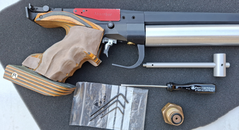 Feinwerkbau Matchluftpistole P34 Druckluft – Bild 4