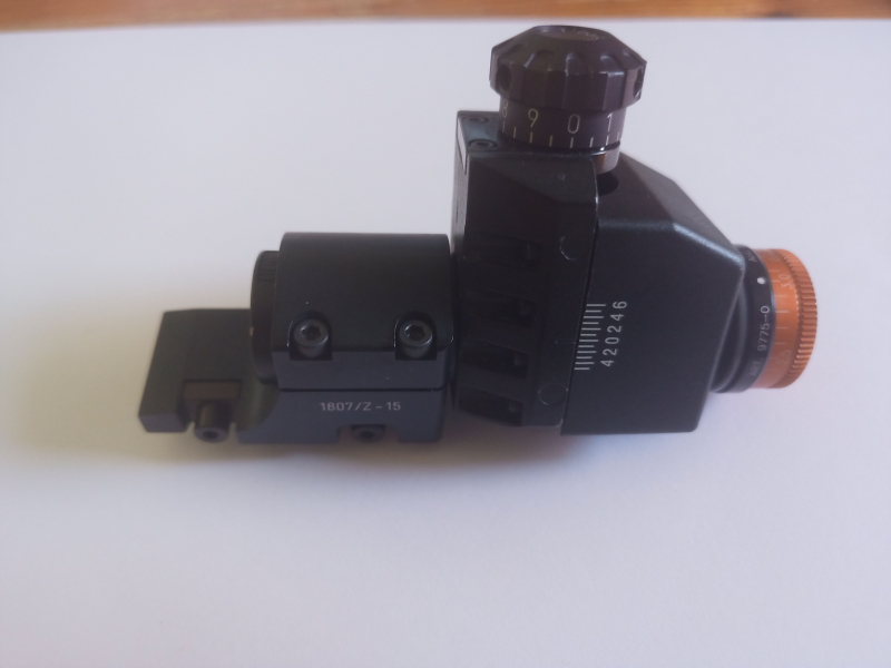 Anschütz Diopter schwenkbar 7002/20 20er Click mit Irisblende AHG 9775-0 – imaginea 2