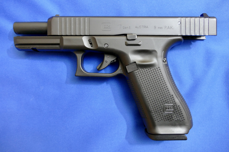 Glock 17 Gen5 SV 9 mm P.A.K. mit CNC-gefrästem Stahlverschluss – obrázek 4