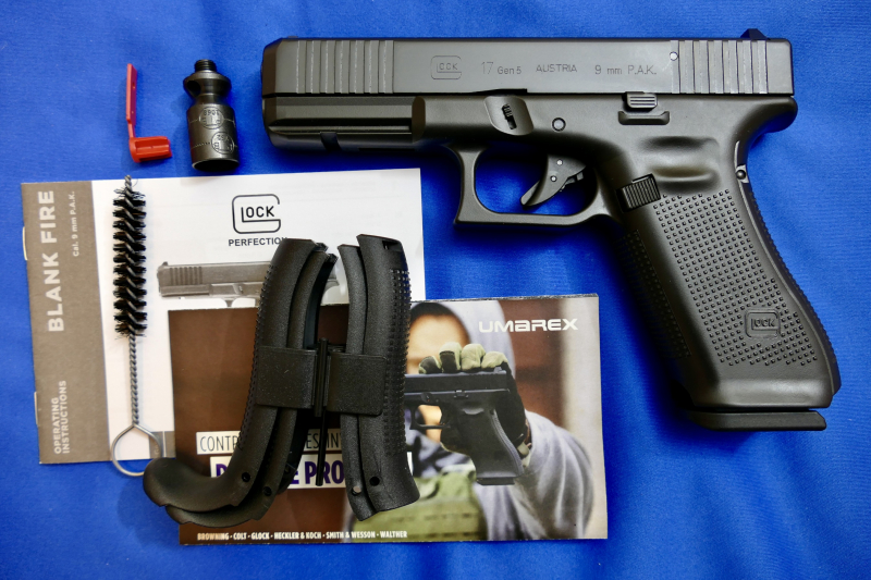 Glock 17 Gen5 SV 9 mm P.A.K. mit CNC-gefrästem Stahlverschluss – obrázek 6
