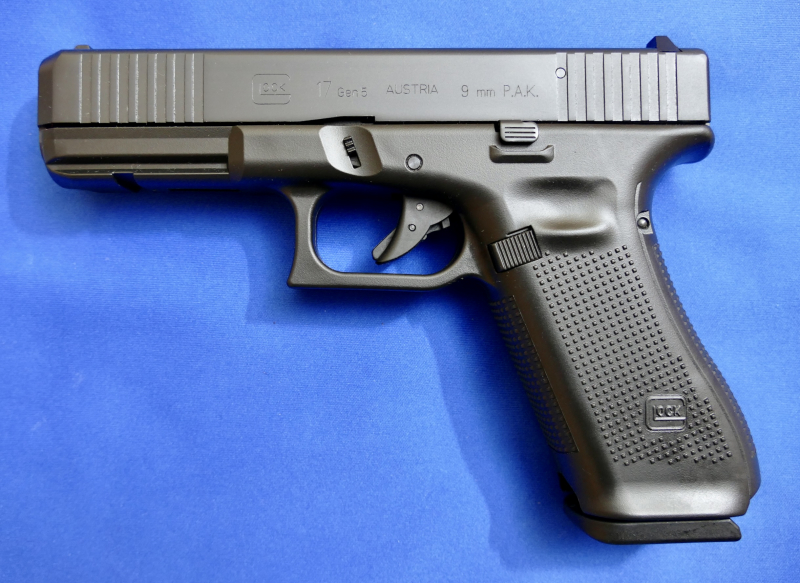 Glock 17 Gen5 SV 9 mm P.A.K. mit CNC-gefrästem Stahlverschluss – obrázek 2