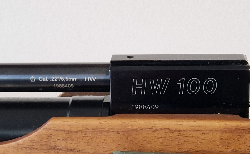 Weihrauch HW 100 T Kal 5,5mm Schalldämpfer – bilde 3