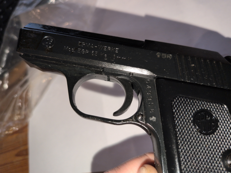 Erma EGP 65 in Kal. 8mm in Traumzustand, Rarität, ungeschossen mit PTB400 – Bild 6