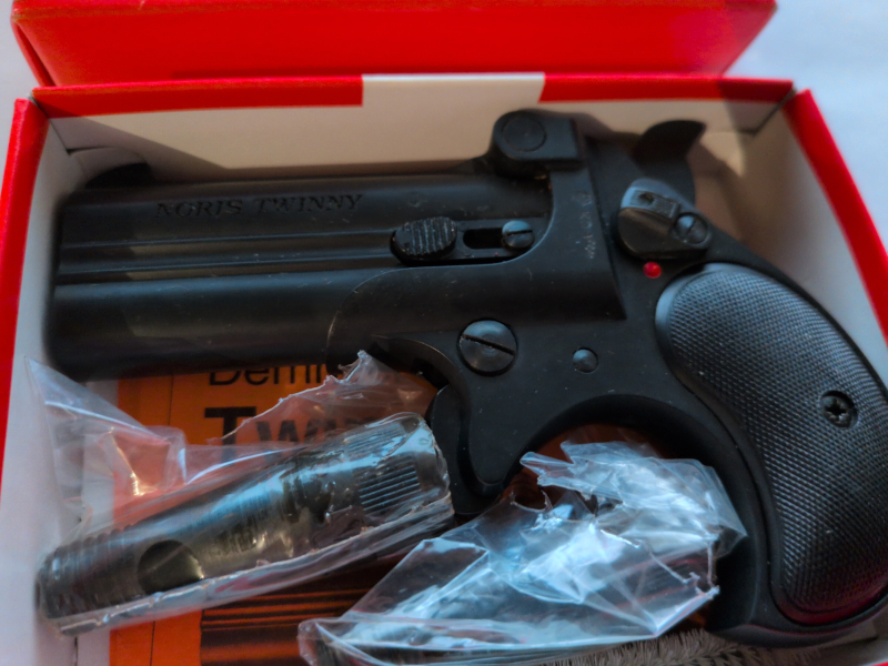 Noris Twinny Derringer in 9mm mit PTB550 in OVP – Bild 2