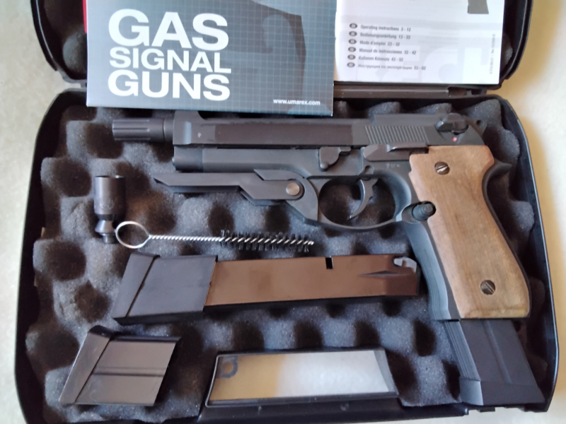Reck Miami Mod. 93F 9mm P.A.K. im Fullset – Bild 2