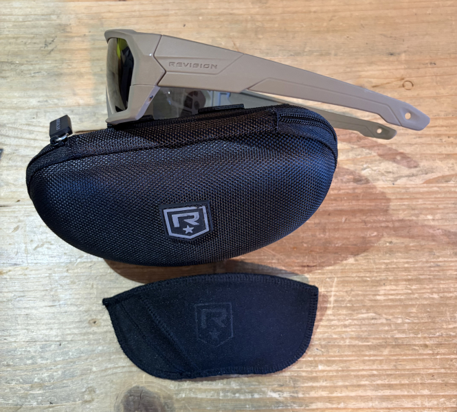 Revision ballistische Sonnenbrille SHADOWSTRIKE - Deluxe Kit Coyote - Gläser Gelb, Klar, Grau – Bild 2