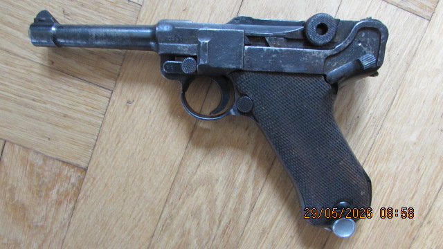 Mauser 08 Pistole Variante „42“, Kal. 9mmLuger – Bild 2