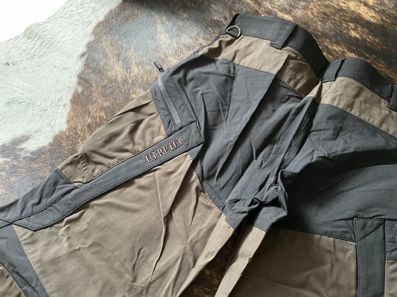 Jagdhose Härkila Mountain Trek Active Trousers green/black, Gr. 108/ ca.28 untersetzt!!! – Bild 3