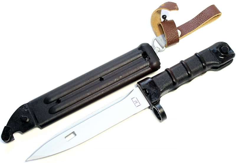 Sowjetisches/russisches Bajonett von 1989 für das Sturmgewehr AK-74 6h5 6x5 – zdjęcie 1