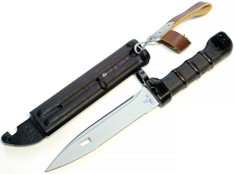 Sowjetisches/russisches Bajonett von 1989 für das Sturmgewehr AK-74 6h5 6x5 – zdjęcie 2