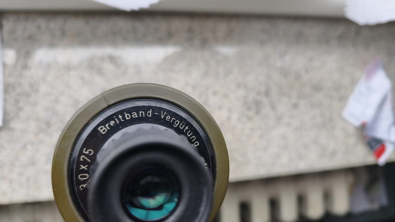 Spektiv: OPTOLYTH 30x75 Breitband-Vergütung m. Leder-Köcher – Bild 5