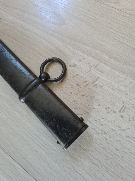 Bayrischer Infanteriesäbel M 1855 Inschrift IN TREUE FEST – Bild 5