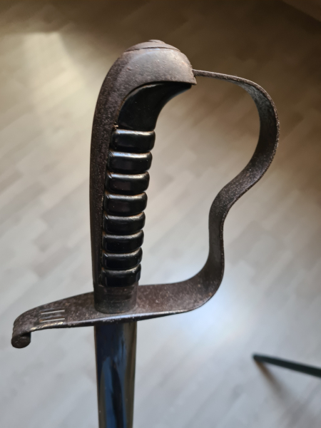 Bayrischer Infanteriesäbel M 1855 Inschrift IN TREUE FEST – Bild 4