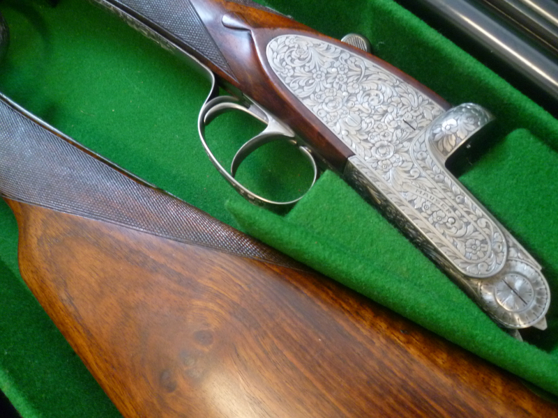 Seitenschloss-Doppelflinten-Pärchen Mauser Bristol 12/70 – Bild 2
