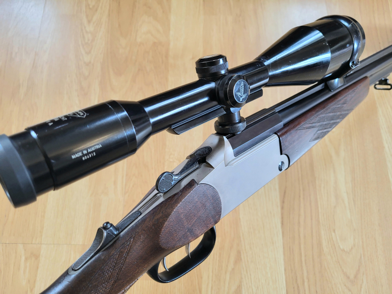 Blaser Bockbüchsflinte Bergstutzen BBF BS 12/70 & .30-06 Tornado Einstecklauf 6x70R Swarowski 8x56 – billede 3