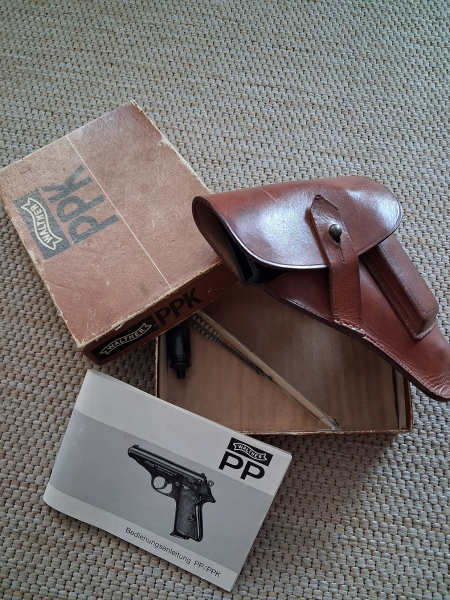 Walther PPK mit Ovp Reservemagazin und Pistolentasche – billede 4