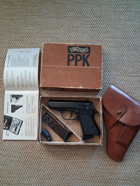 Walther PPK mit Ovp Reservemagazin und Pistolentasche – billede 2