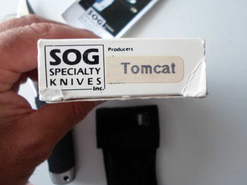 SOG TOMCAT 1.0 NEUWERTIG - SEHR SELTEN - SAMMLERMESSER – Bild 2