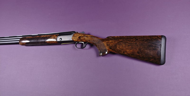 Bockdoppelflinte Blaser F16 Game 12/76 Läufe 71cm Holzklasse 8 – billede 2