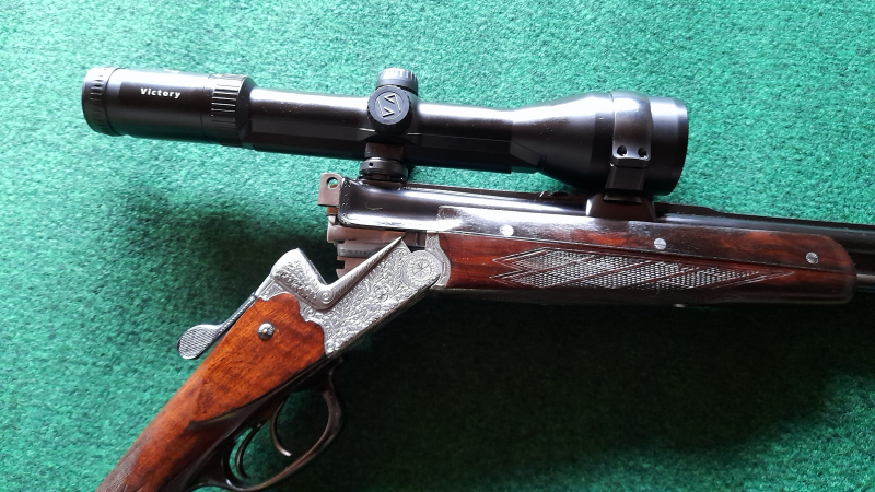 Bockbüchsflinte Ferlach 7x65 R 16/70 – pilt 3