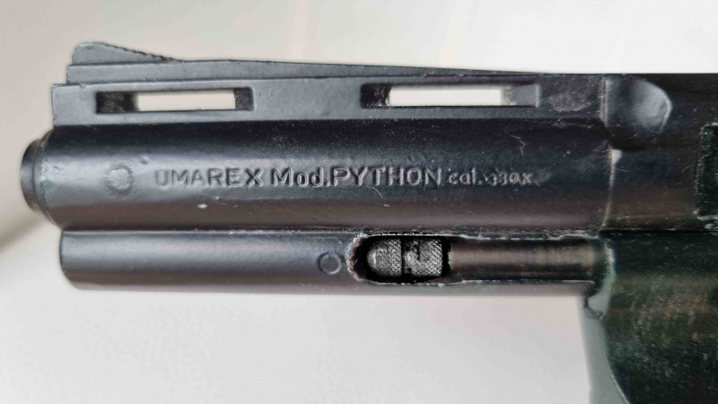 Schreckschuss Umarex Python, schwarz, 9mm R K – Bild 3