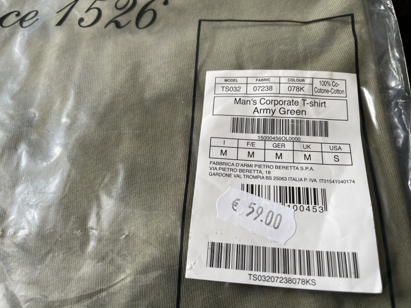 BERETTA T-Shirt Hunting, Army Green, Gr. M – Bild 3