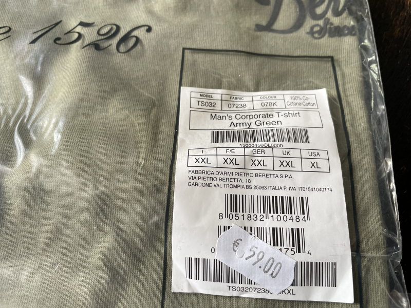 BERETTA T-Shirt Hunting, Army Green, Gr. XXL – Bild 3