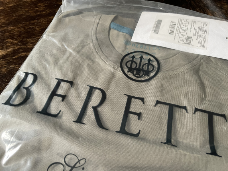 BERETTA T-Shirt mit Logo-Aufdruck, Ivy Green, Gr. M – Bild 3