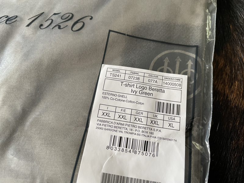 BERETTA T-Shirt mit Logo-Aufdruck, Ivy Green, Gr. XXL – Bild 2