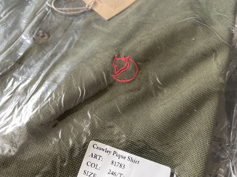 FJÄLL RÄVEN Polo-Shirt Crowley Pique Shirt, 246/Tarmac, Gr. XXL – Bild 2