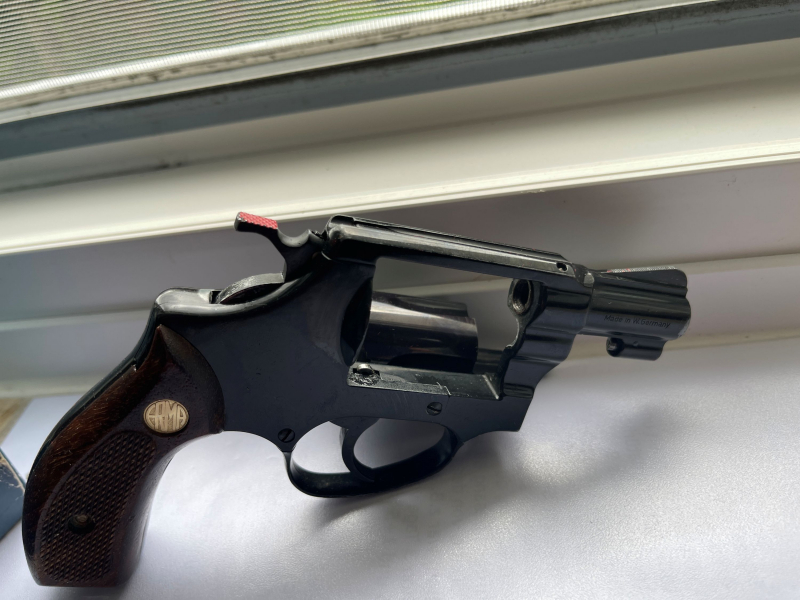 Erma EGR66, Schreckschuss Revolver, 9mmRK, brüniert – Bild 2