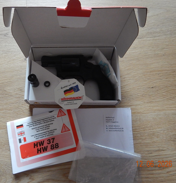 Weihrauch HW 37 brüniert, NEU – obrázek 4