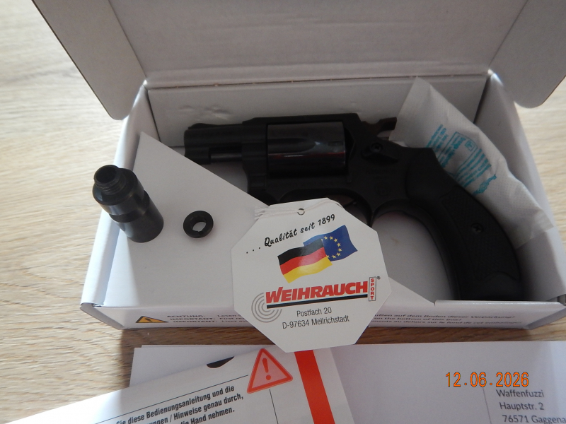 Weihrauch HW 37 brüniert, NEU – obrázek 5