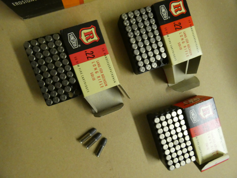 KK Munition RWS und Eley 1348 Patronen – billede 5