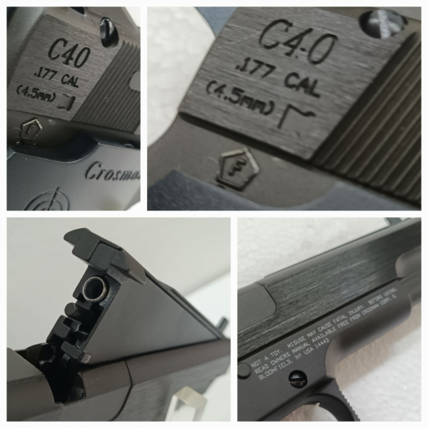 LUFTPISTOLE *** USA Colt C40 *** Kal.4,5(.177) *** + 2 Magaz. + Koffer *** TOP ANGEBOT – Bild 3